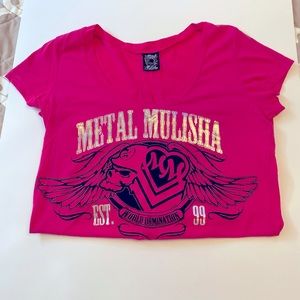 NWOT Metal Mulisha tee